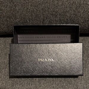 Prada Black Textured EMPTY Glasses Box